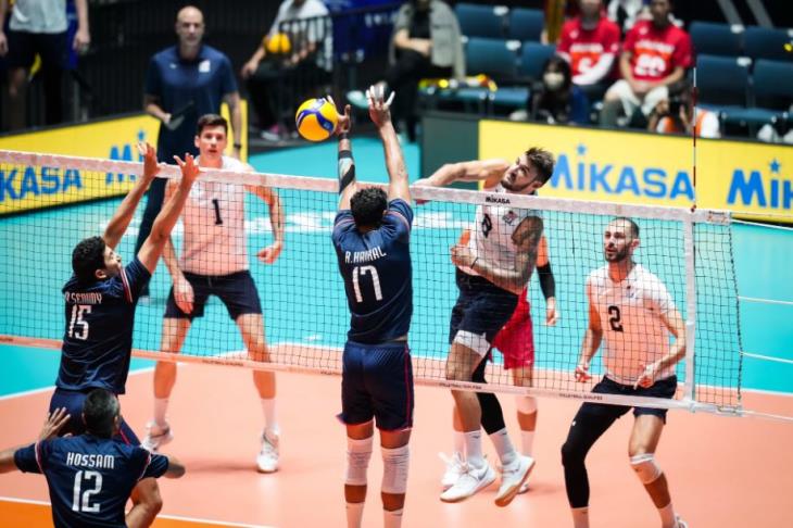 كرة طائرة - مصر وأمريكا